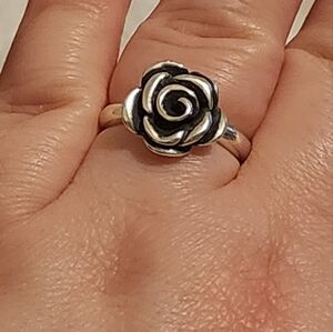 James Avery Rose Blossom Ring. Size 8.75.